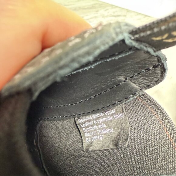 Blundstone 1630 Rustic Black Gray Chelsea Leather Boot 3.5 / 6.5 - Picture 13 of 16